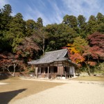 正暦寺 本堂 紅葉