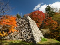 高取城跡の紅葉